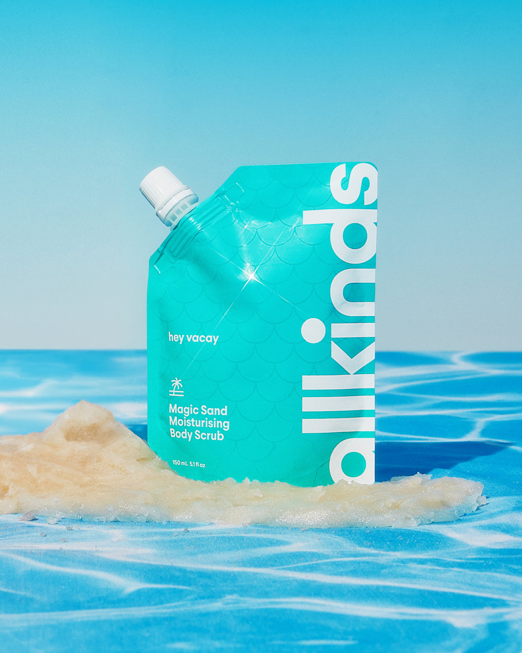 Tropical Coconut Magic Sand Body Scrub