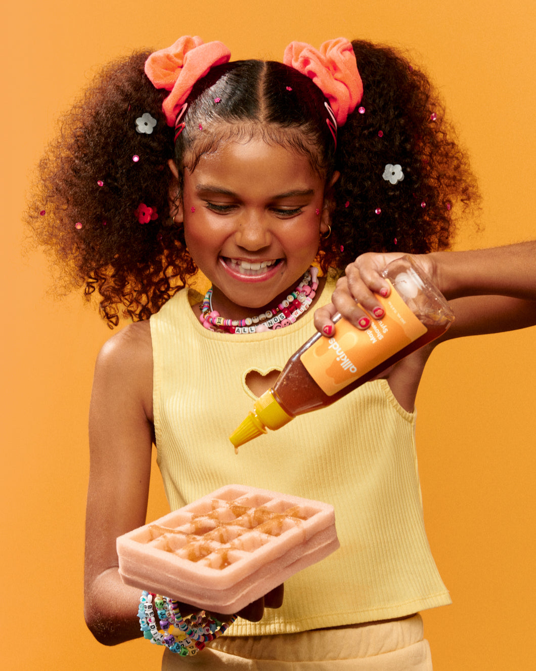 Waffle Washer Bath Sponge