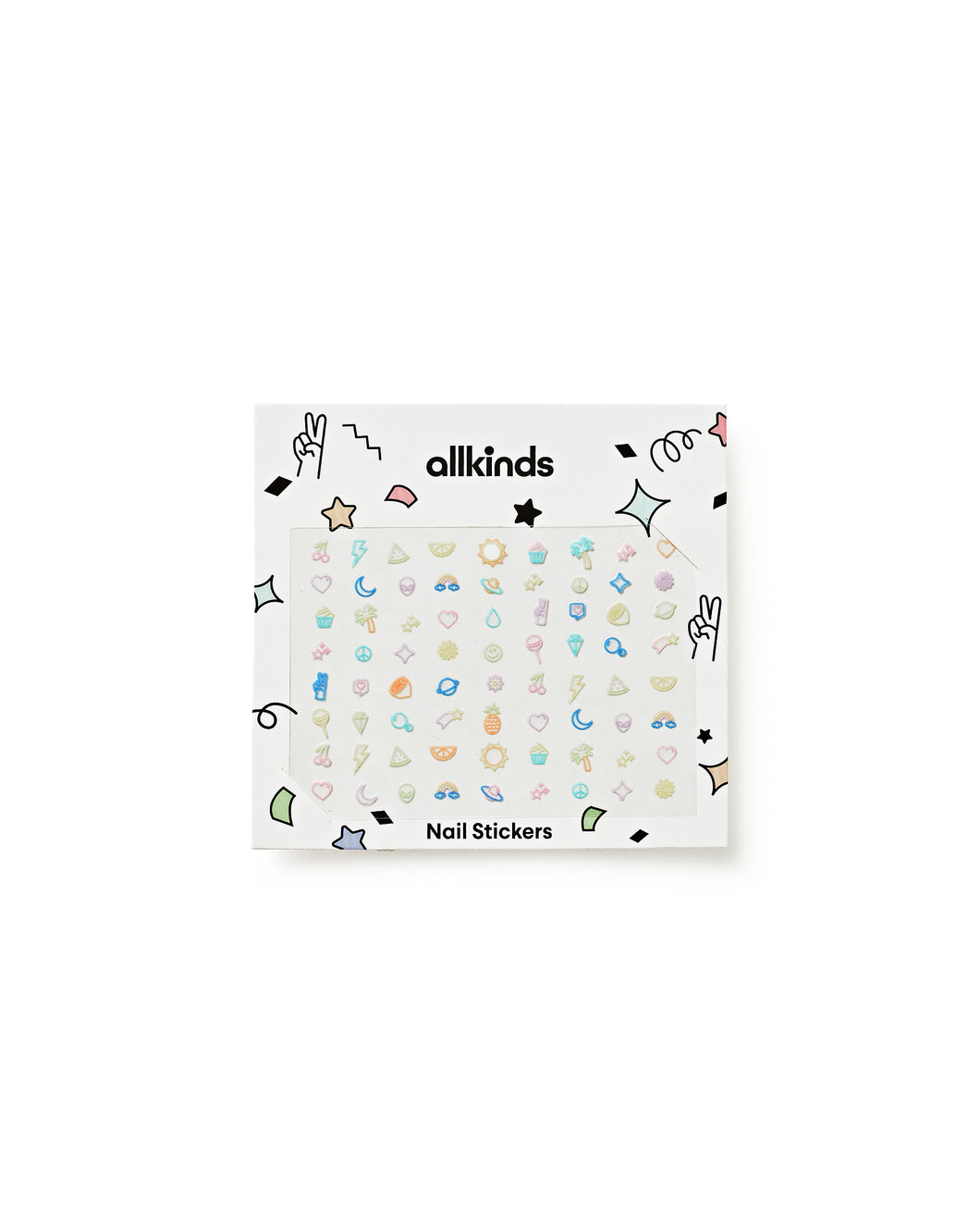 Neon Lights Nail Stickers