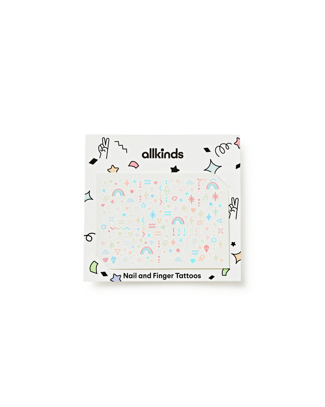Brights Nail & Finger Tattoos